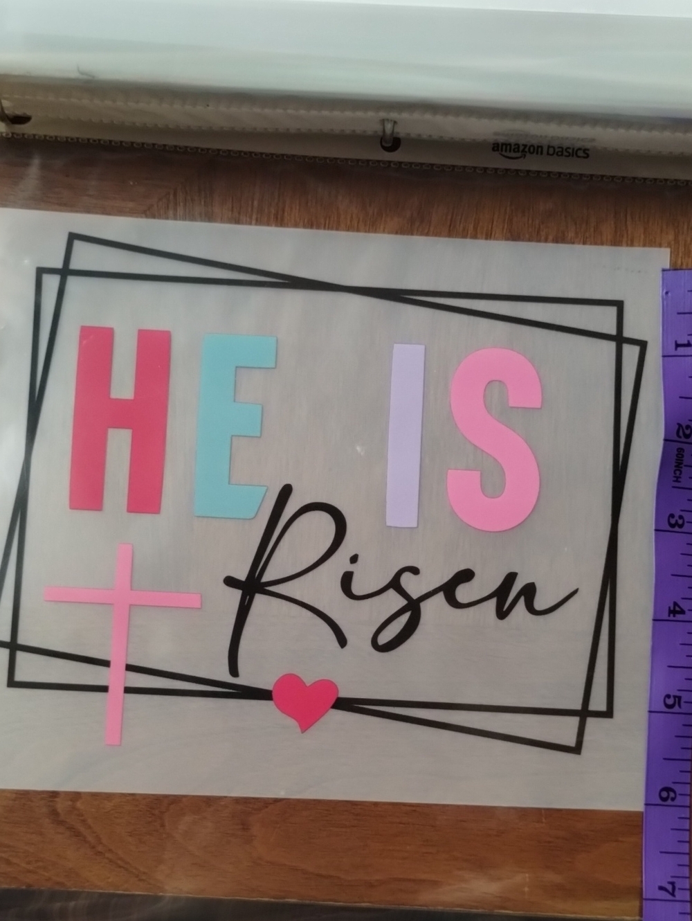 "He Is Risen" DTF - Picture 3 of 4